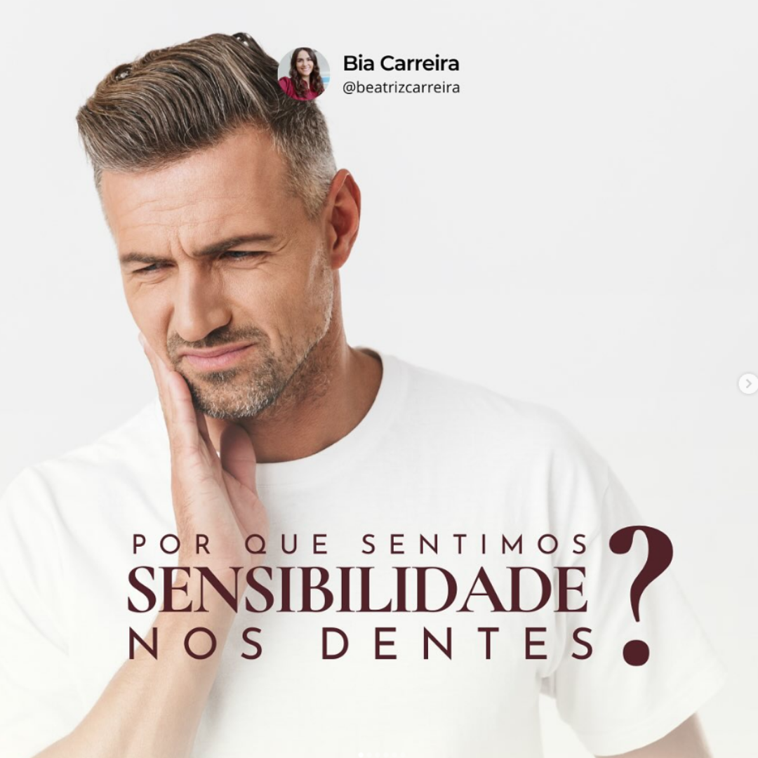 Por que sentimos sensiblidade nos dentes?